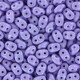 SuperDuo Beads 2.5x5mm Powdery - Pastel Purple